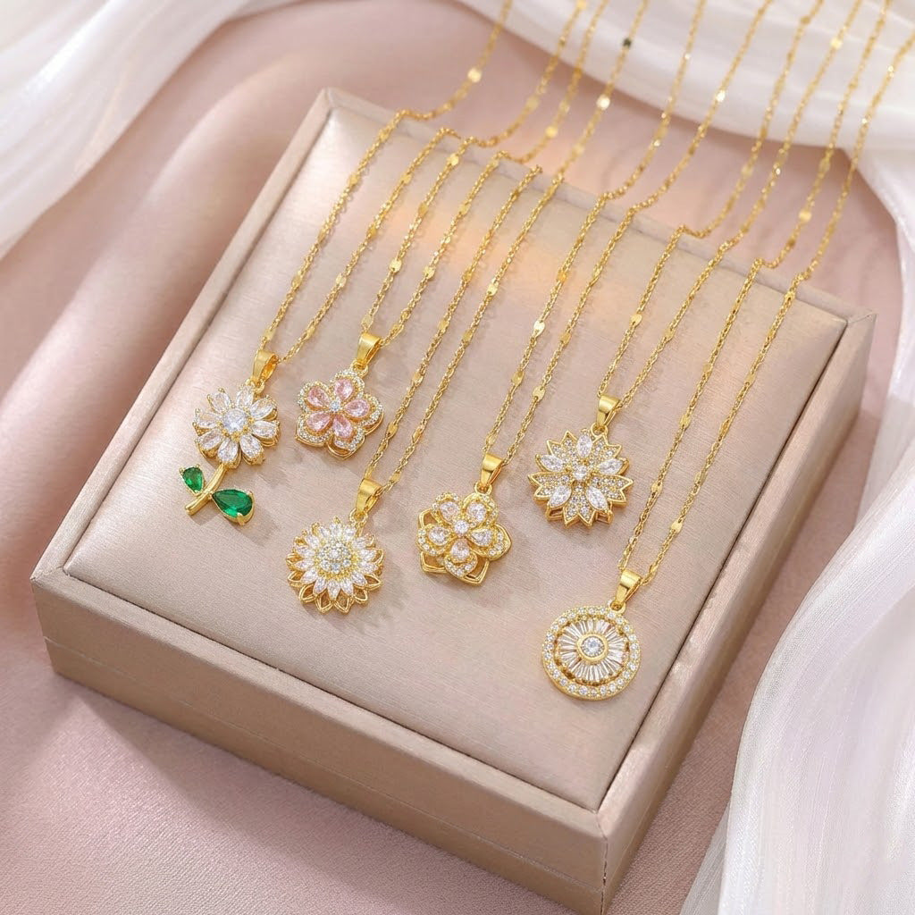 Solara Sun Necklace
